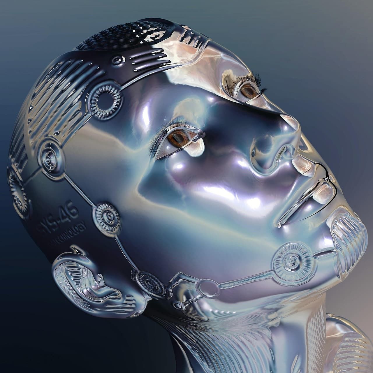 Artificial intelligence and machine learning concept